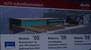 die infotafel, die für mich verdeutlicht, dass die projekte ziemlich definitif so kommen.