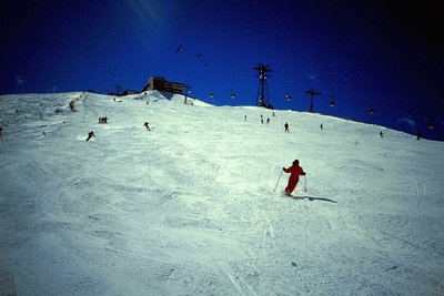Kronplatz EUB 6er 1988 Stütze der PB noch nicht abgetragen