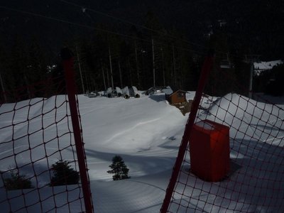 Mittelstation Col d'la Tenda 2011/2012 abgebaut