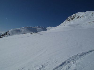 Der Hochwang ist vom Berg rechts verdeckt...