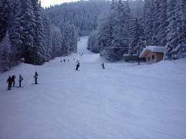 Kandahar-Abfahrt in sehr gutem Zustand