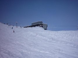 Blick auf die Osterfelder-Bergstation