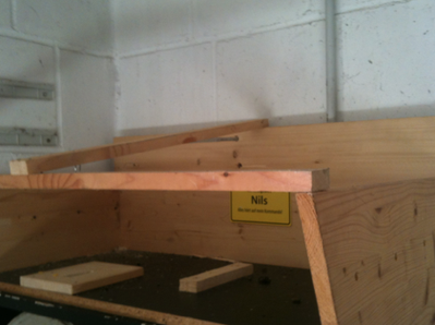 Bergstation ohne Dach und noch in der Bauphase...