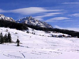 Rückfahrt nach La Villa in der DSB Pradüc mit Blick auf herrliche Almen.