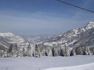 Blick auf Bayrischzell, Geitau und Aurach