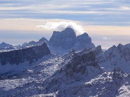Blick Richtung Monte Pelmo.