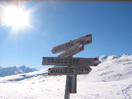 Dank Windstille war es hier fast gemütlich. Aber die Gipfel rufen...