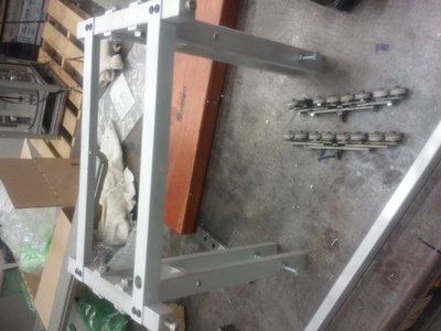 Tension superstructure 8 sheave rollerbatterys