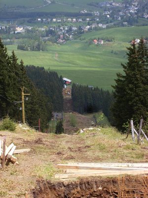 Strecke Richtung Talstation