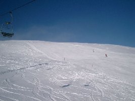 La Cauma mit schwarzer Piste