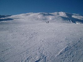 FIL Piste im oberen Teil