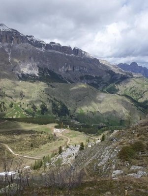 Trasse Steilhang bis Talstation