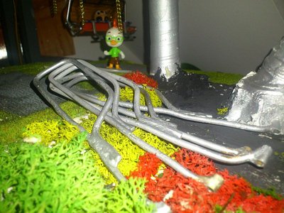 Anlieferung per Sessellift Lastengehänge