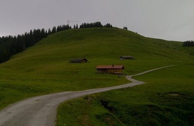 Blick Richtung neuer Bergstation