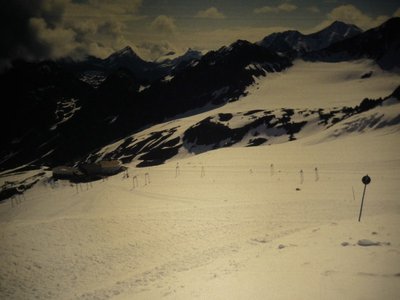 Selber Standort, Blick zum Eisgrat.