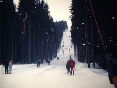 Dort wo heute die Promibahn steht, waren einst die Kaltenbachschlepplifte.