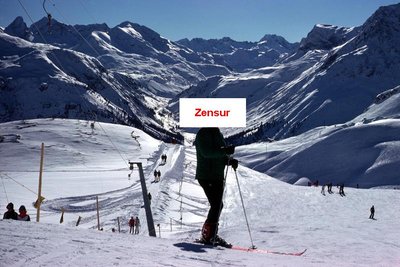 Der ehem. Rotschrofenlift im Jahr 1977