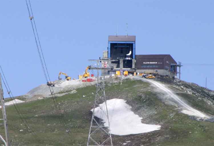 Blick von Crap Sogn Gion nach Stn. Crap Masegn