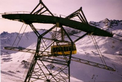 Rüfibahn kurz nach dem Bau