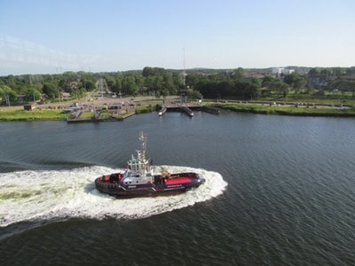 Ein Schlepper kommt ...