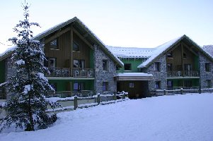 Unser Feriendomizil, Appartements Culoir de Soleil. Gebucht über Interchalet, grosse Wohnung für 2 - 4 Pers = 370 Euro / Woche. Empfehlenswert!