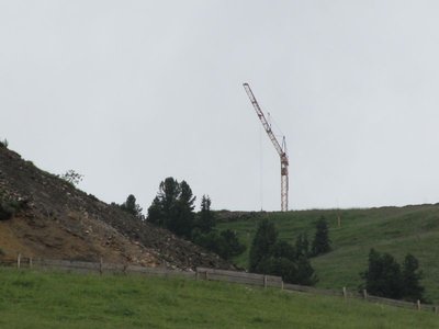 Richtung Bergstation.