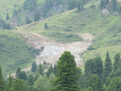 Stützenfundament und Pistenkorrekturen?