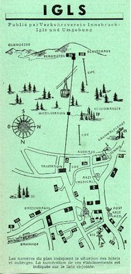 Igls/Patscherkofel Plan 1951/52