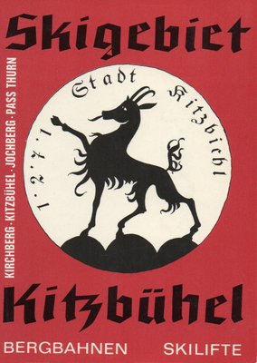 Kitzbühel (Kitzbichl ) Skigebiet 1969