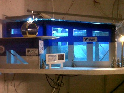 ébenfalls die Bergstation