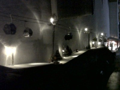 Streckenansicht bei Nacht