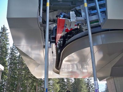 Weiche zur Garagierung