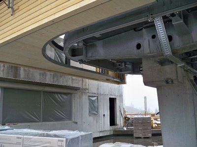 90°-Einstieg, Auffahrt links