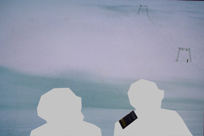 Hintertux - Auf der Liftkarte steht "Zillertal"<br />Schlepplift Gefrorene Wand