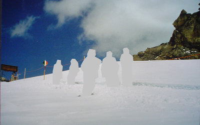 Hintertux - Bergstation Schlepplift Gefrorene Wand links?