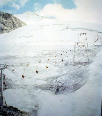 Hintertux - Sind das zwei parallele Bahnen?