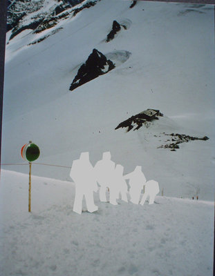 Hintertux - Gletscherhütte<br />Heute bei Bergstation Schlegeis<br />(neu hochgeladen mit höherer Auflösung)