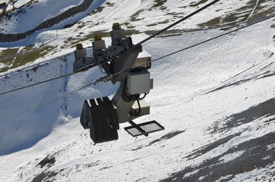 Detail Hafelekar-Bahn