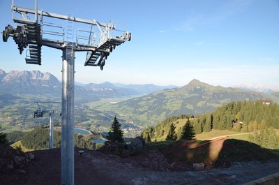 Bergstation Ausfahrt