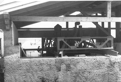 Maschinensatz Bergstation mit Fallgewichtsbremse