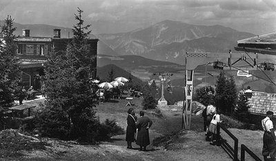 Bau und Eröffnung Hirschenkogellift1953 s .jpg