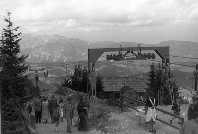 Bau und Eröffnung Hirschenkogellift1953 t .jpg