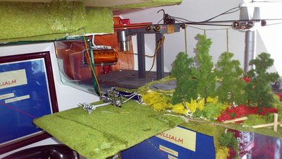 Plateau für Stiege und Weg zur Talfahrts einstiegsstelle