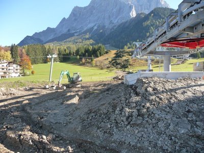 Beim Einstieg muss noch etwas aufgefüllt werden