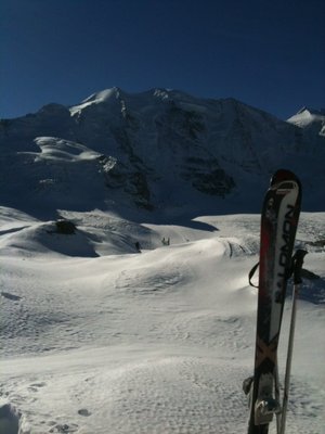Eigentlich weiss ich ja, was mich beim Verlassen der Bergstation erwartet. Trotzdem immer wieder ein erstaunlicher Anblick!