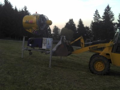 Aufstellen, leider etwas unscharf, da mit Handy fotografiert