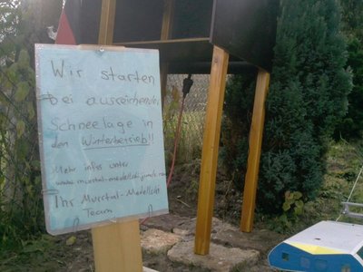 Die aktuelle News und Werbetafel xD