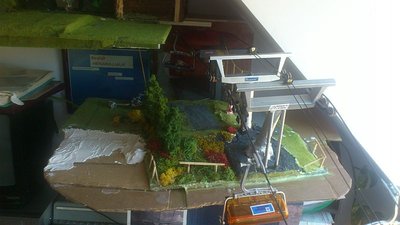 Baustelle Zugang zur Talfahrt