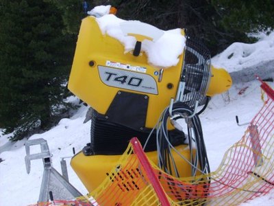 Neue T40 Schneekanonen