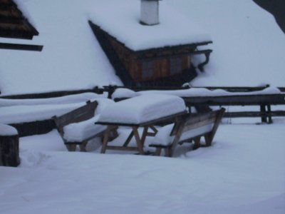 30-40 cm Naturschnee